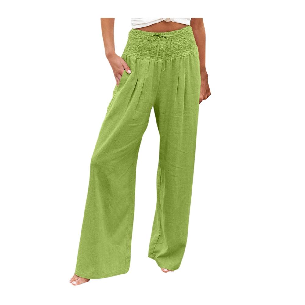 02-grün Damen Hosen Sommer