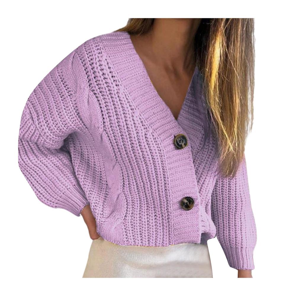 01-lila Pullover & Strickjacken für Damen