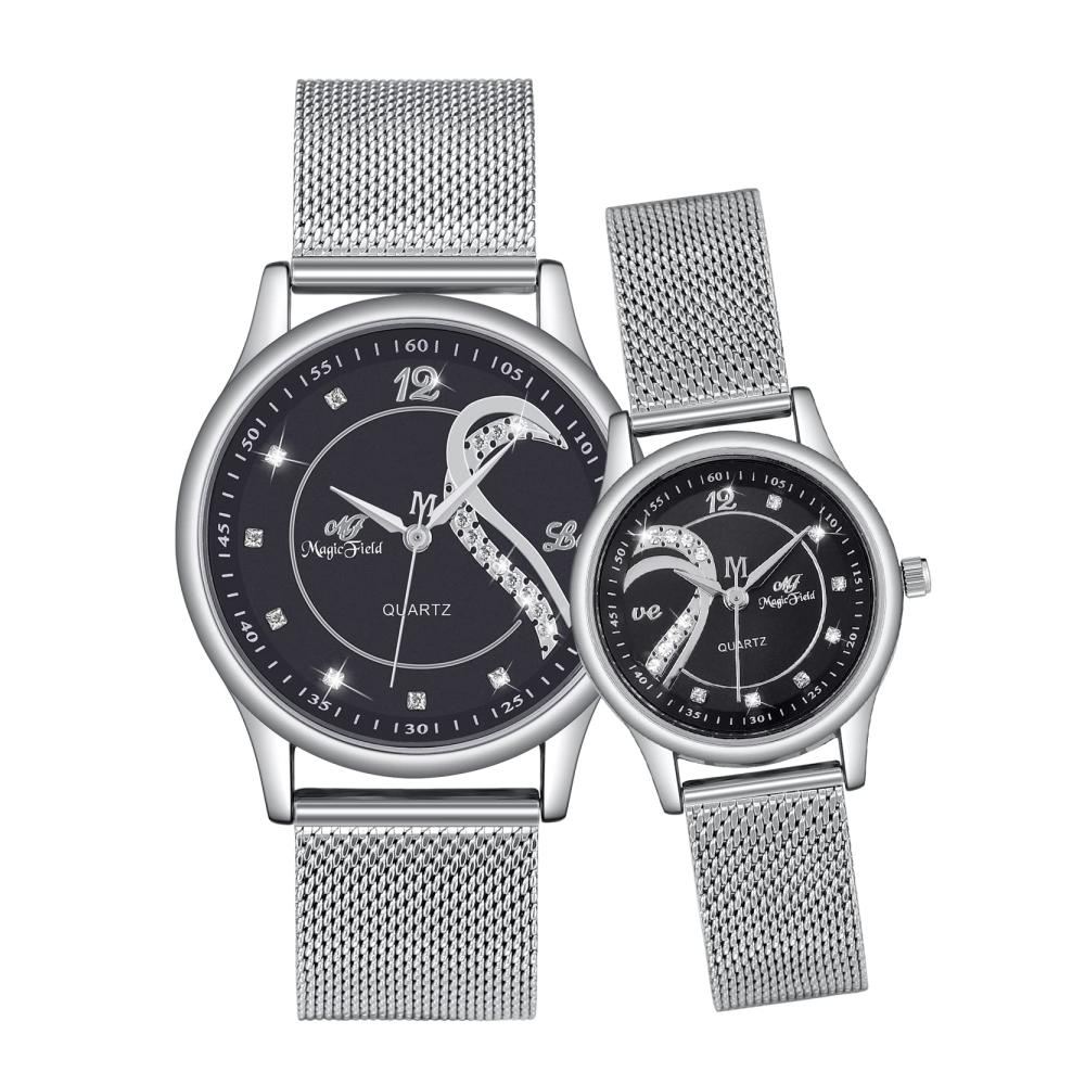 Schwarz Silber