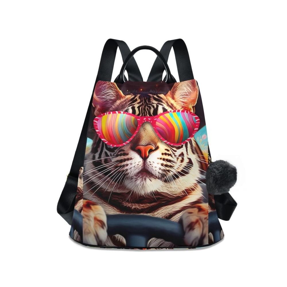 Katze Fährt Auto mit Sonnenbrille
