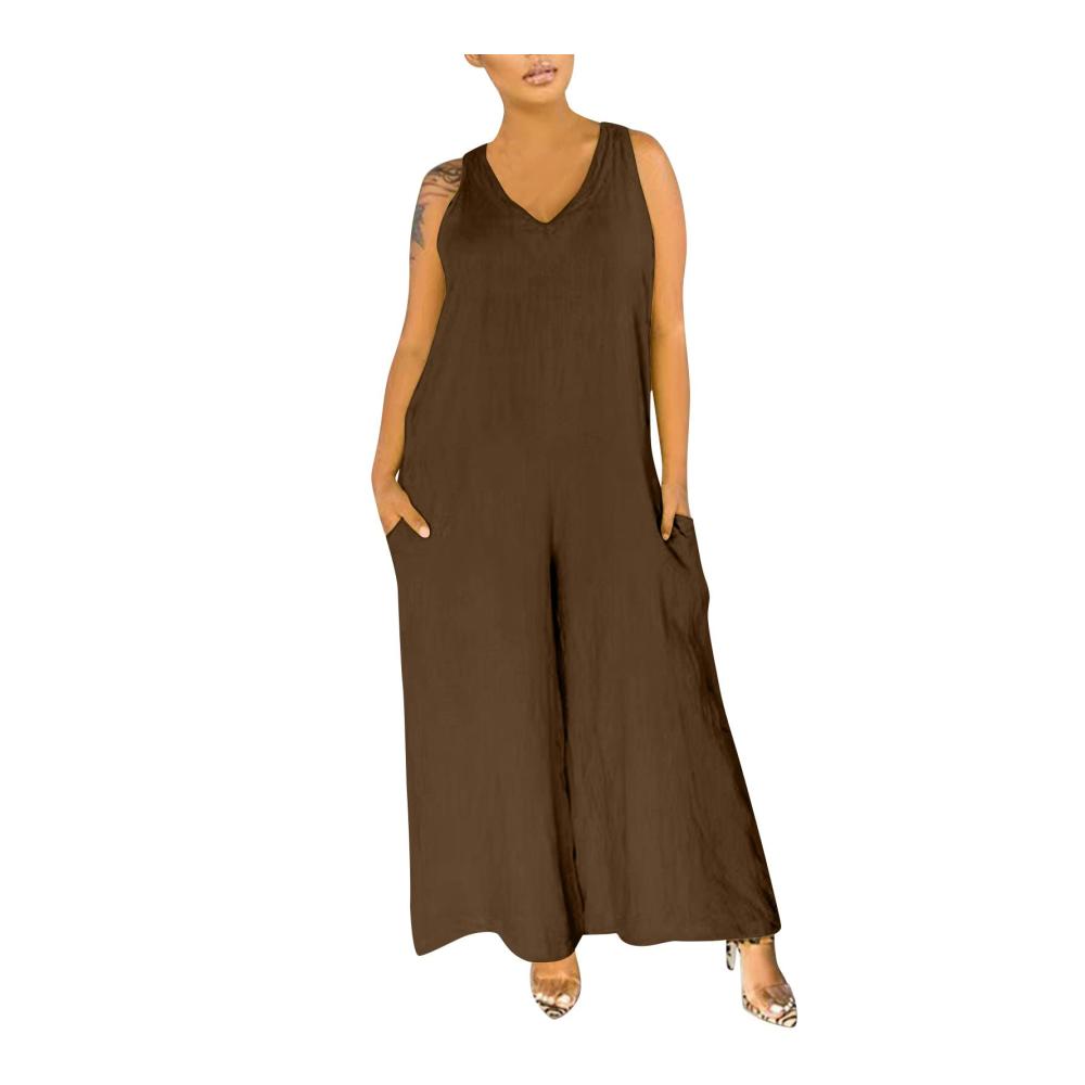 01-braun Sommerkleid Damen Lang