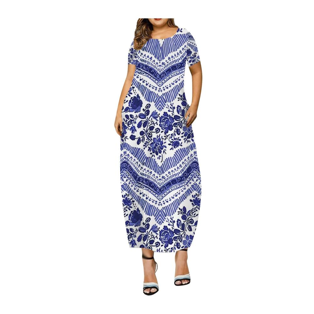 04-lila Sommerkleid Damen Kurz