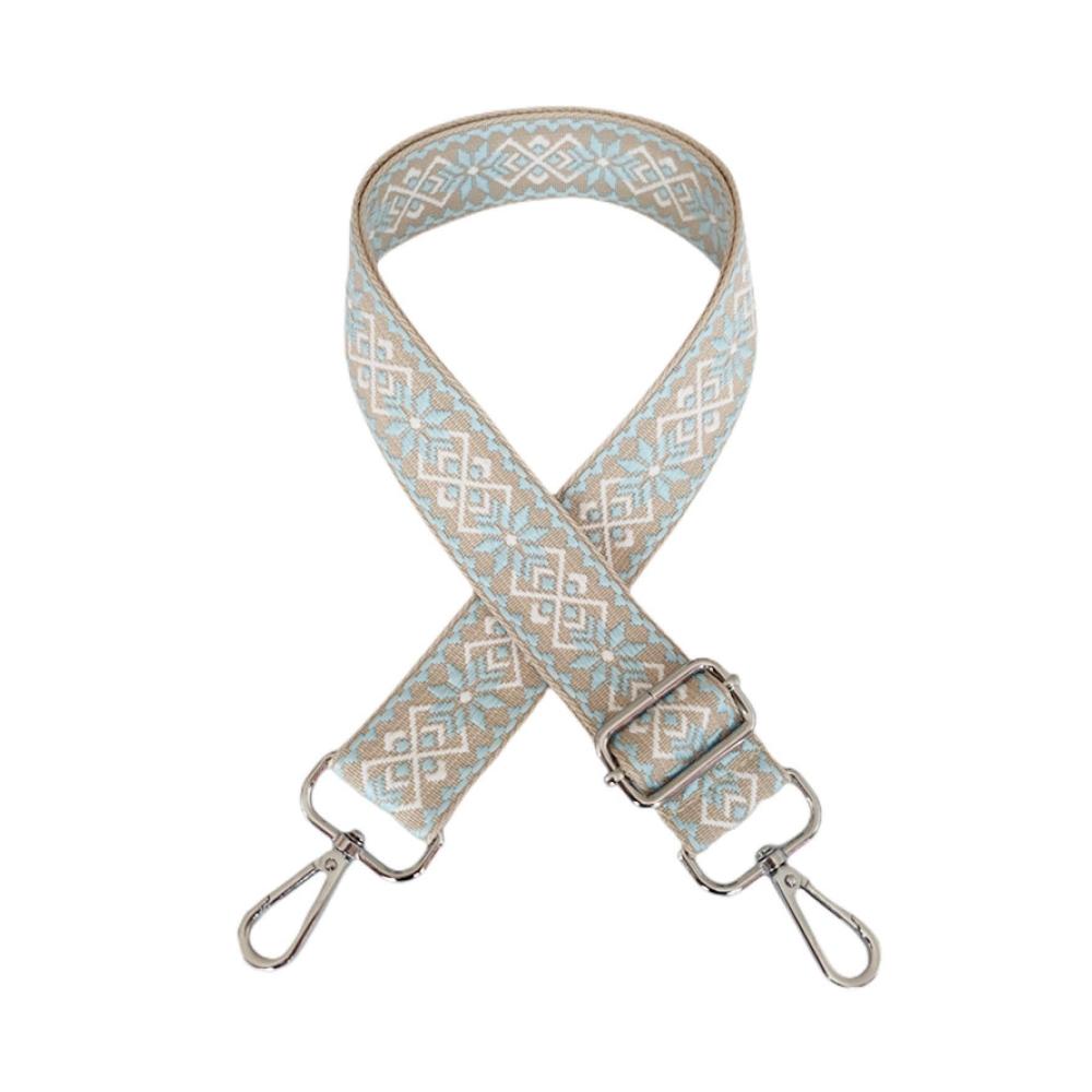 X4-Midi light blue silver buckle