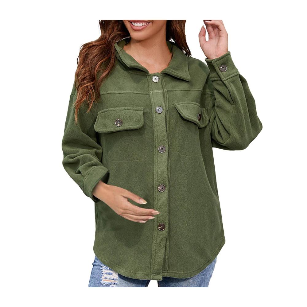 02-armeegrün Strickjacken für Damen
