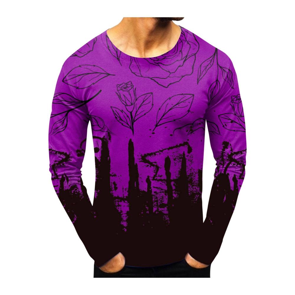 09lila T-shirts für Herren