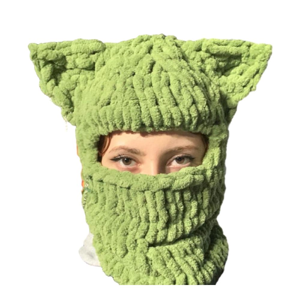 Grüne Katzenohren
