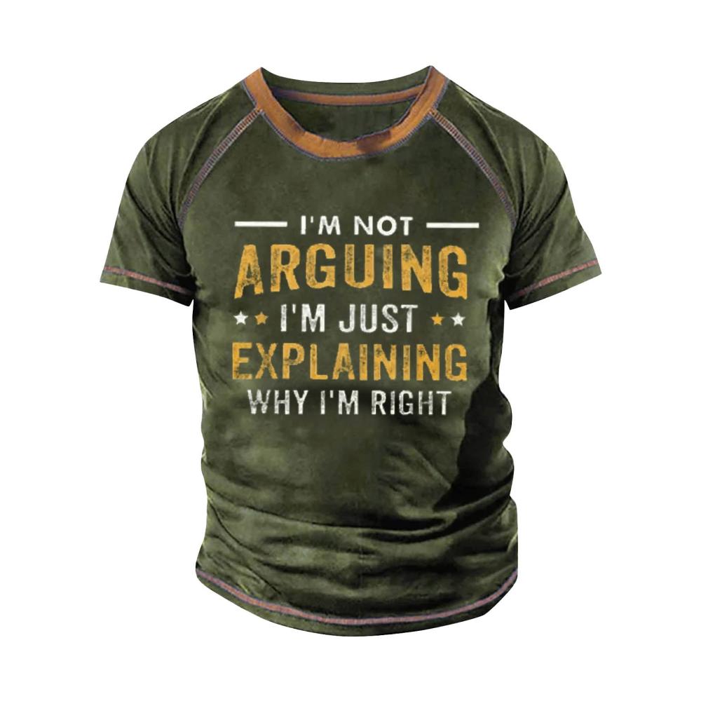 01-armeegrün Kurzarm Shirts Herren