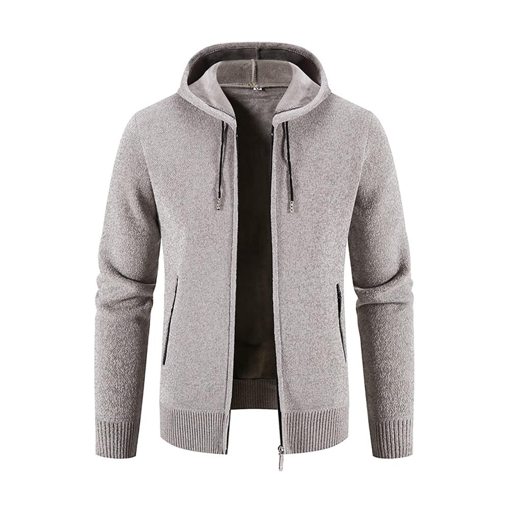 05hellgrau Hoodie Herren Pullover Sweatshirt
