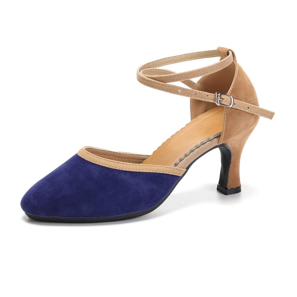 212 Blau Ferse 7cm Gummisohle