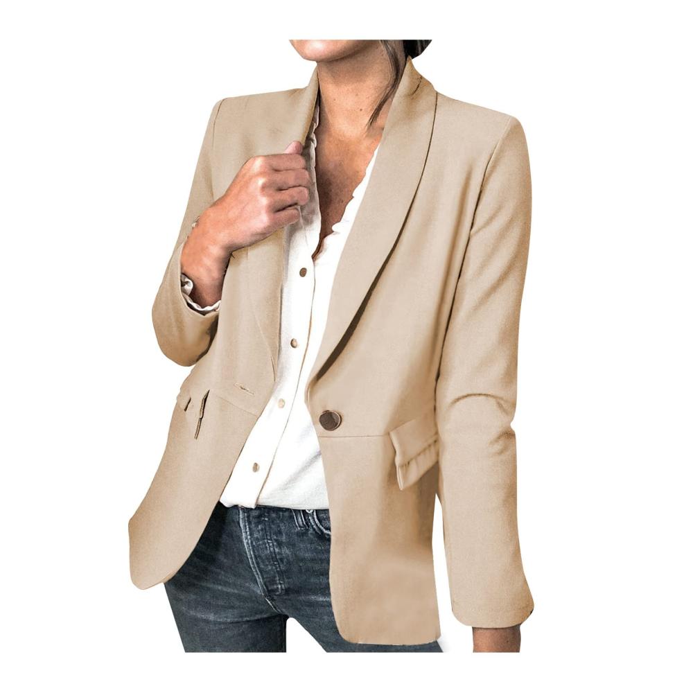 01-beige Winterjacken Damen