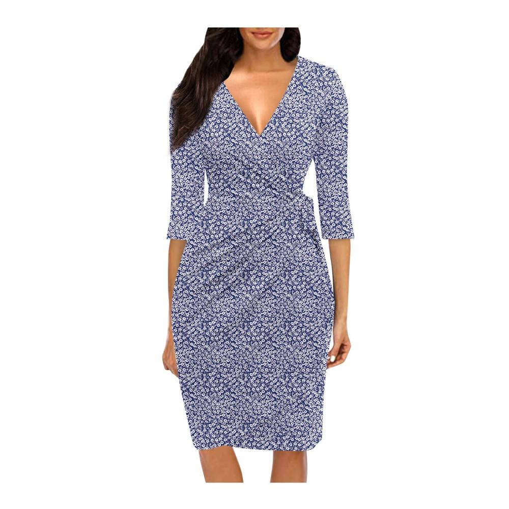 02-helles Lila Sommerkleid Damen
