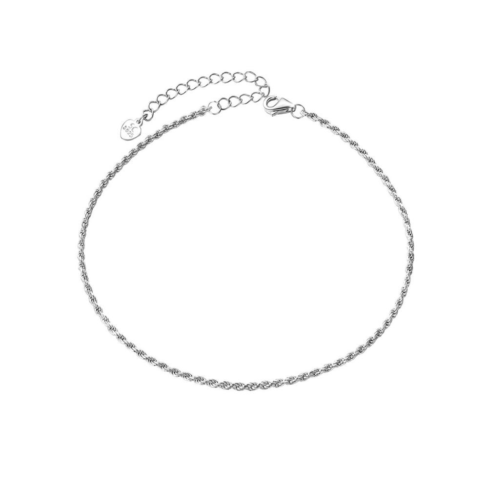 03 Kordelkette 1,6mm/925 Silber