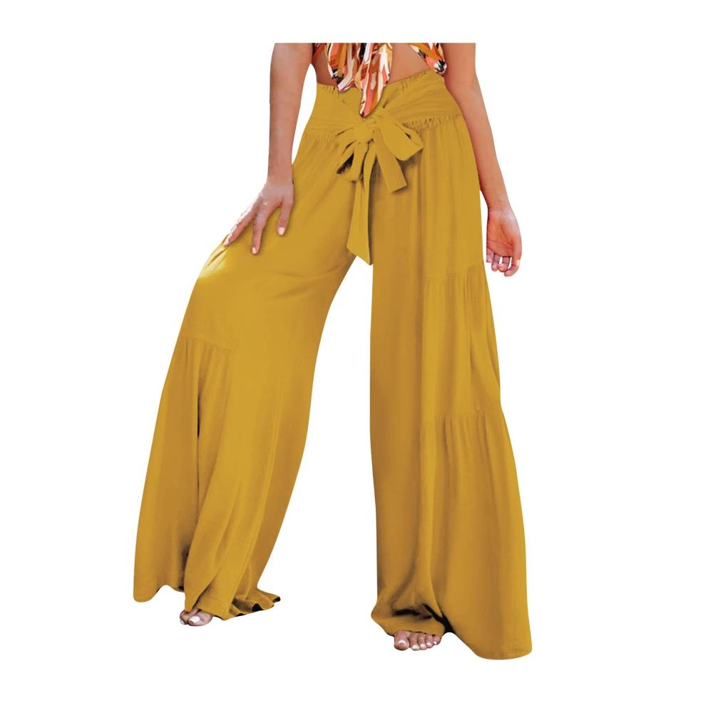 02-gelb Hosen Damen Sommer