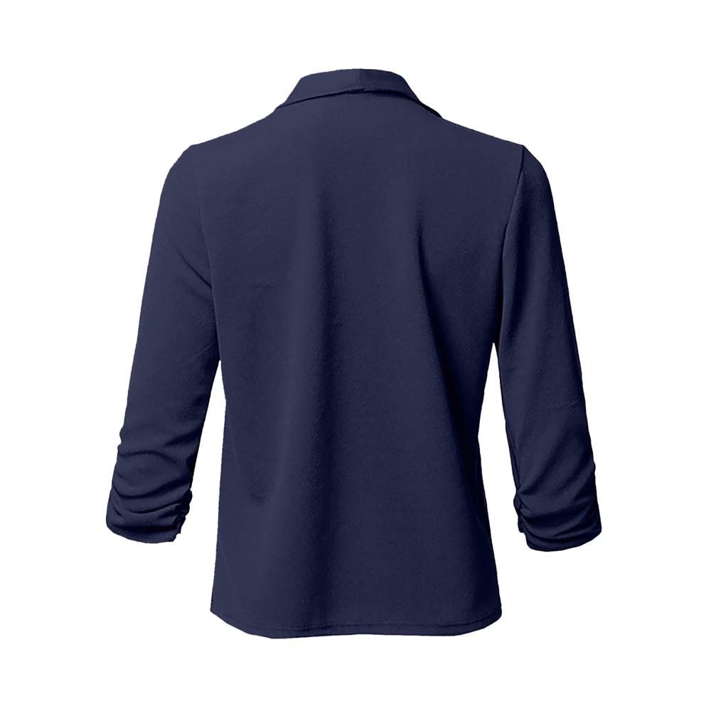 01-marine Strickjacke Damen Strickmantel