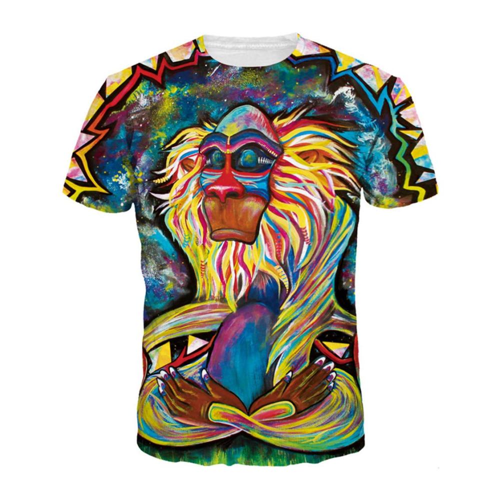 Farbiger Orang-utan