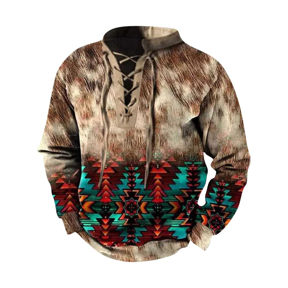 06braun Herren Pullover Strickjacke