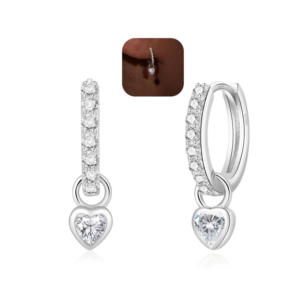 Silver-White-heart