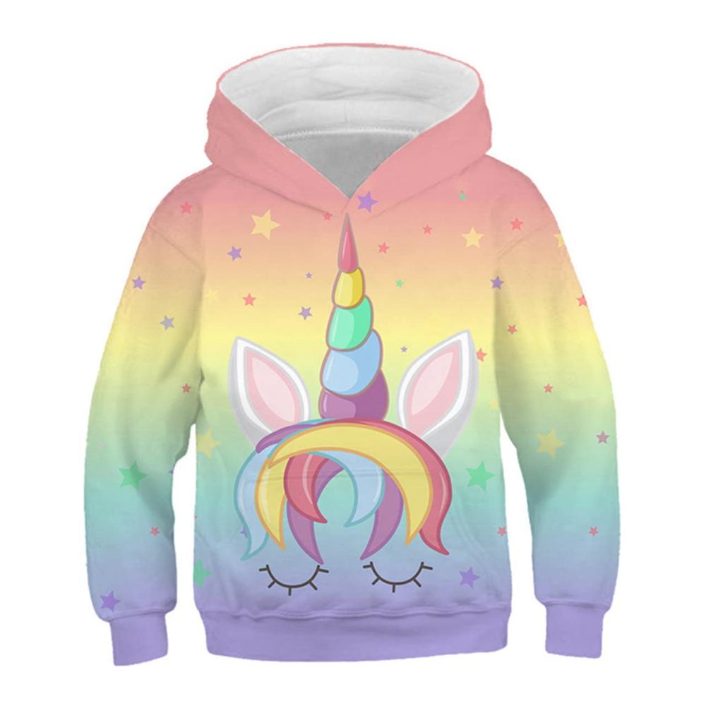 Buntes Haar Einhorn