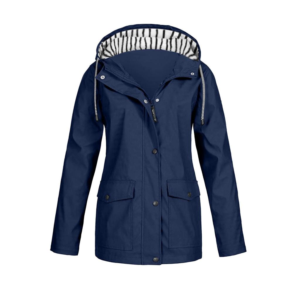 01-dunkelblau Softshelljacke Damen Wasserdicht