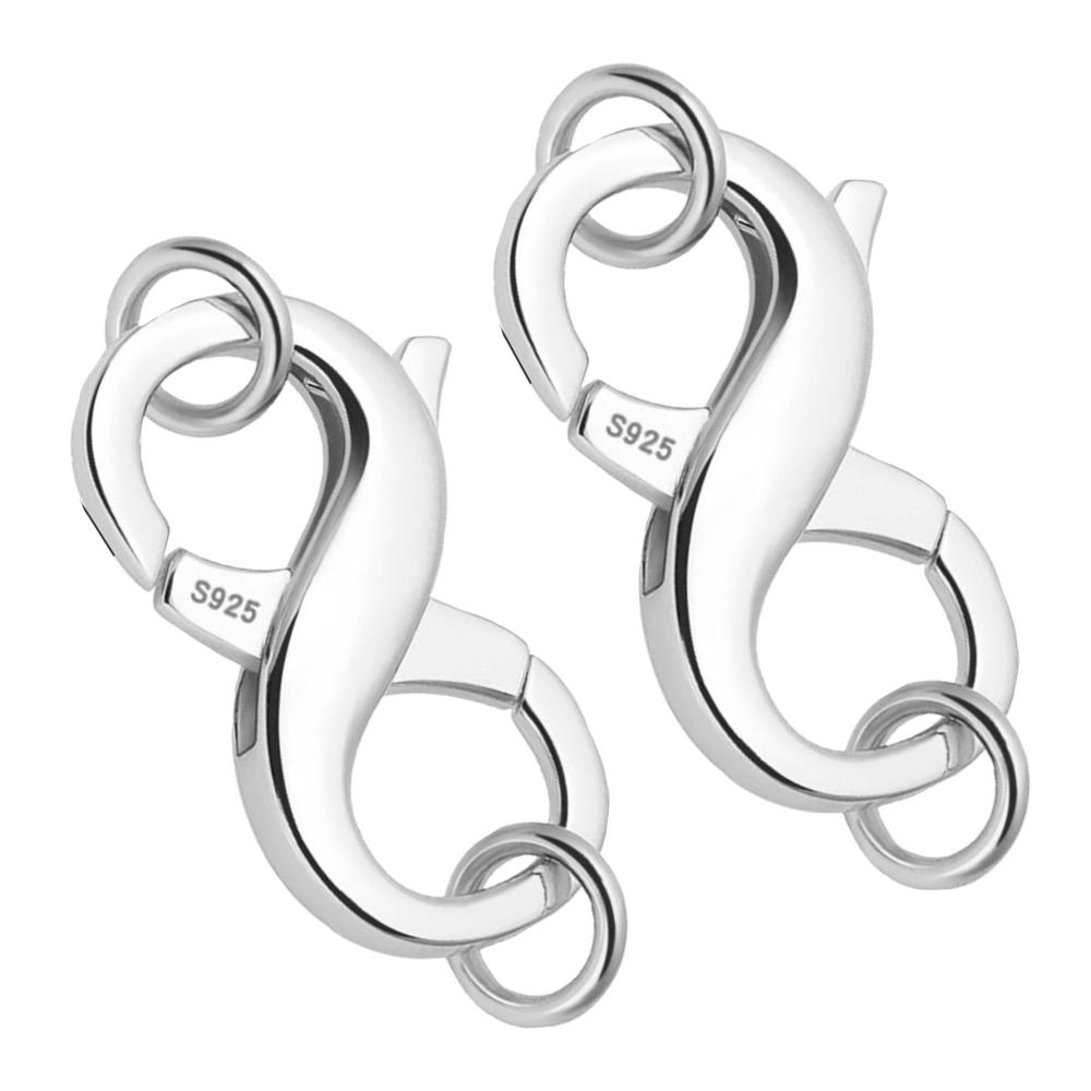 2 Stück, Silber