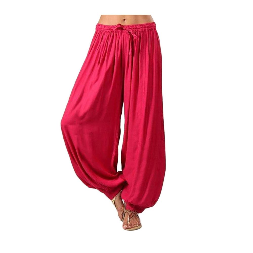 01-rot Hosen Damen Sommer