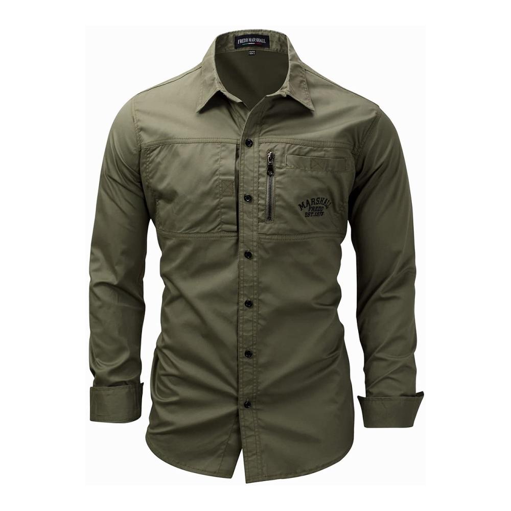 Langarm Army Green 1