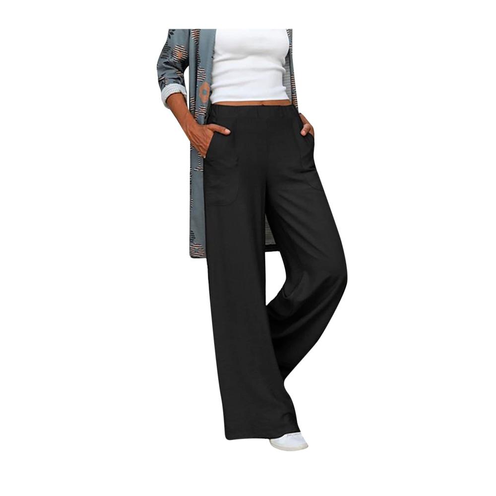 05-schwarz Hosen Damen Sommer