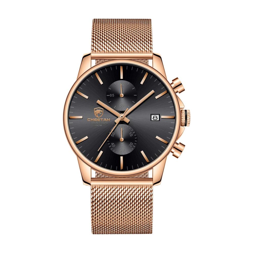 Rose-gold-schwarz