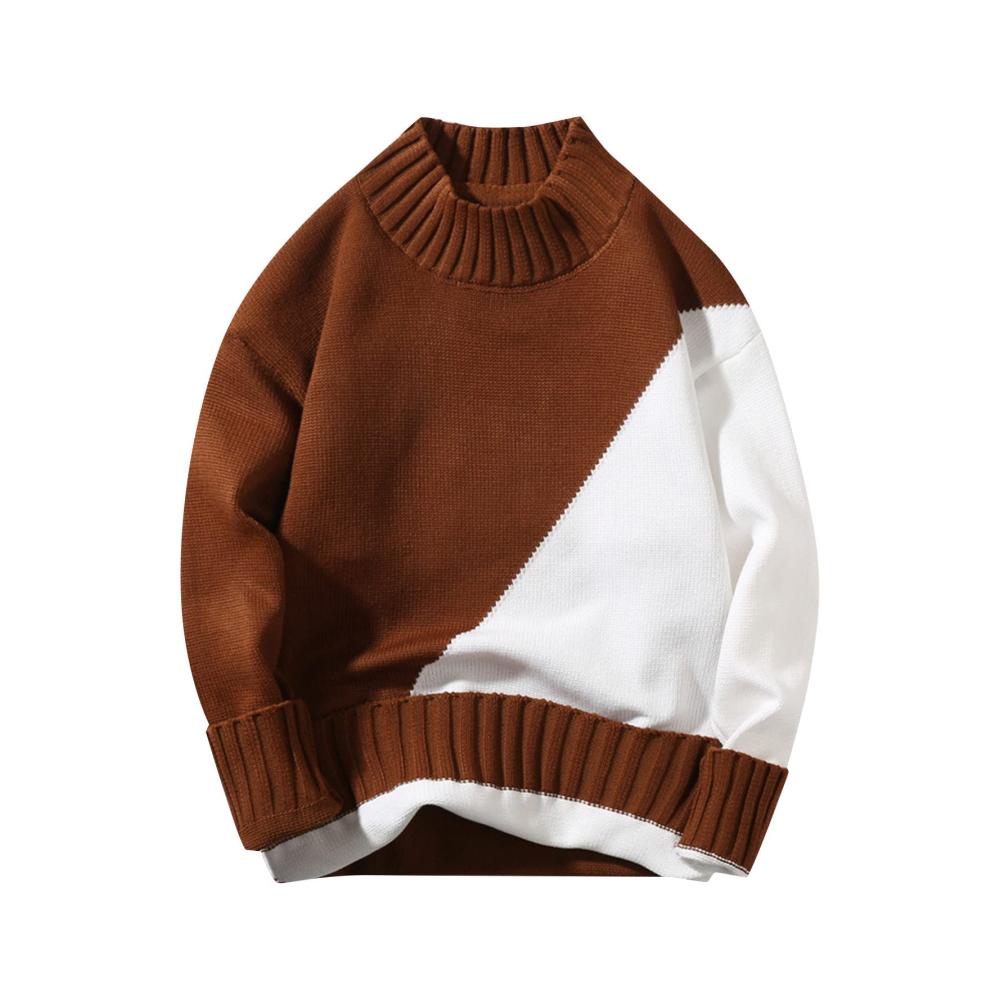 02hellbraun Herren Wintermantel