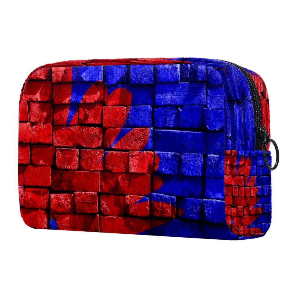 Blaue Backsteinmauer3