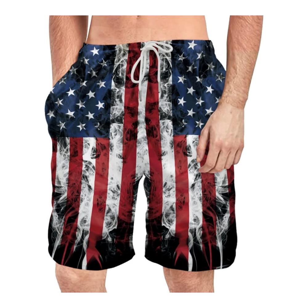Rauch der Amerikanischen Flagge