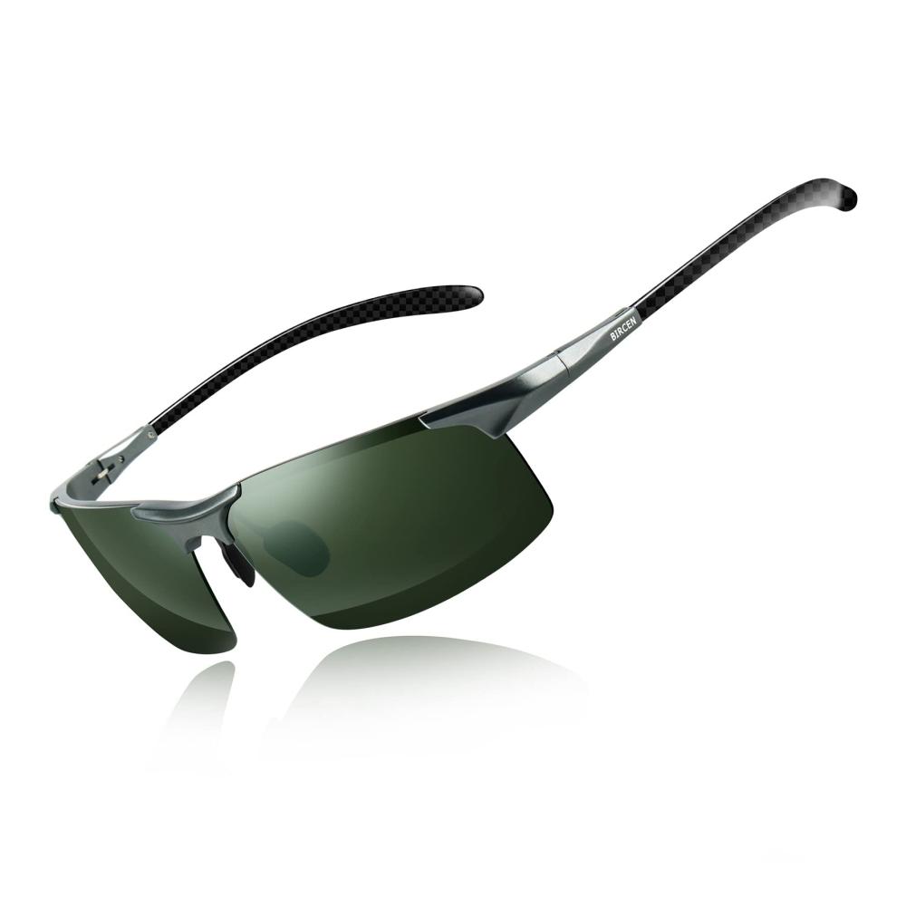 F-black Frame Green Lens