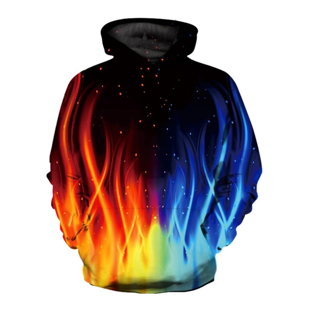 Dreifarbige Flamme