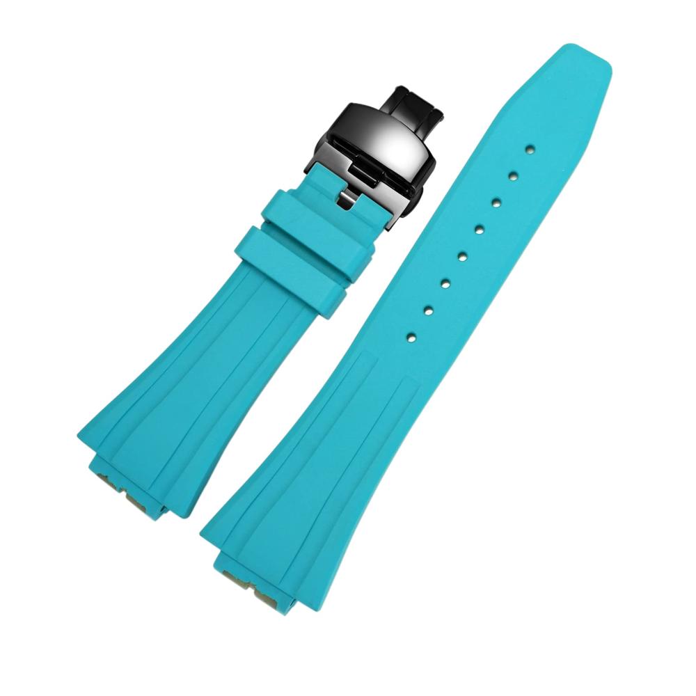 TF Blue Strap Black Buckle