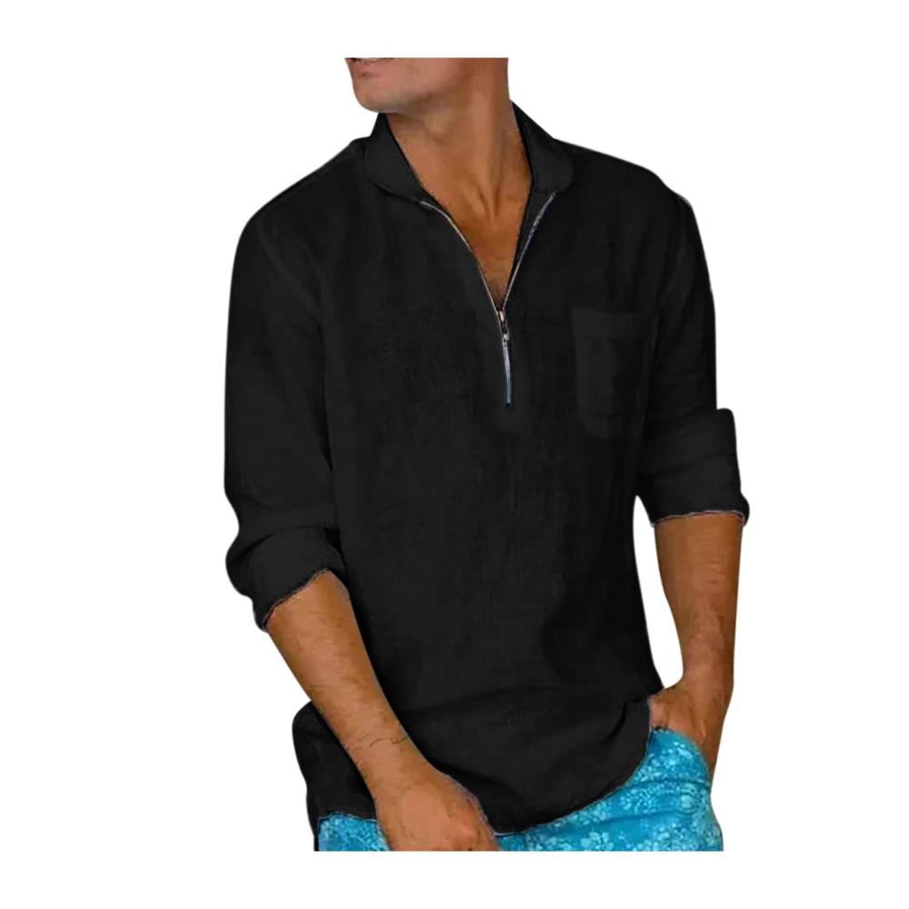 03schwarz Langarmshirts für Herren