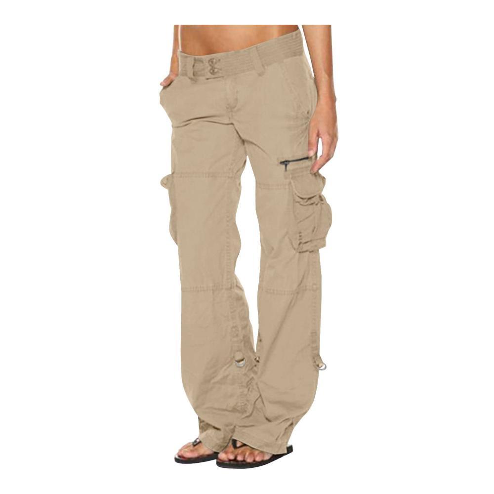 01-khaki Sommerhose Damen