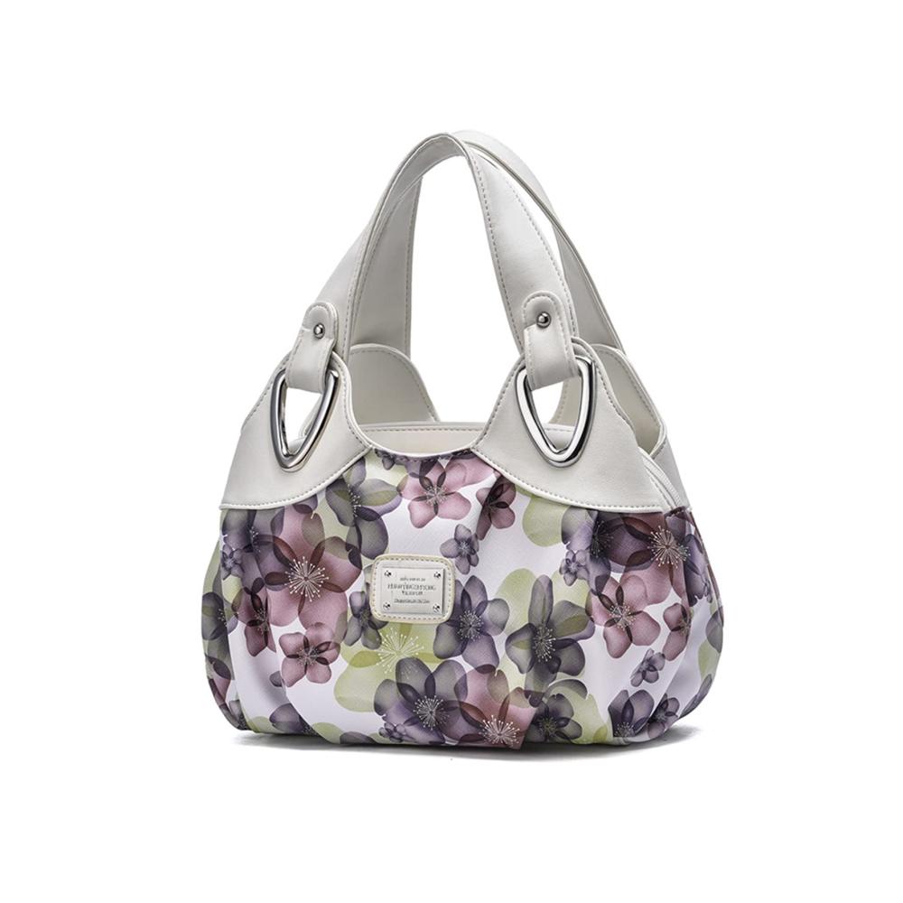 White Handle/Green Flower