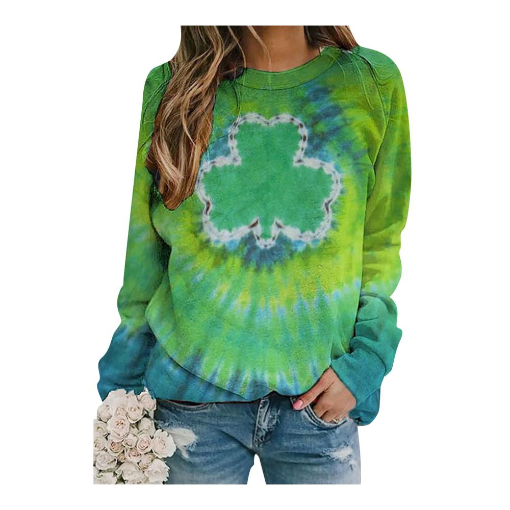Grün Tie Dye