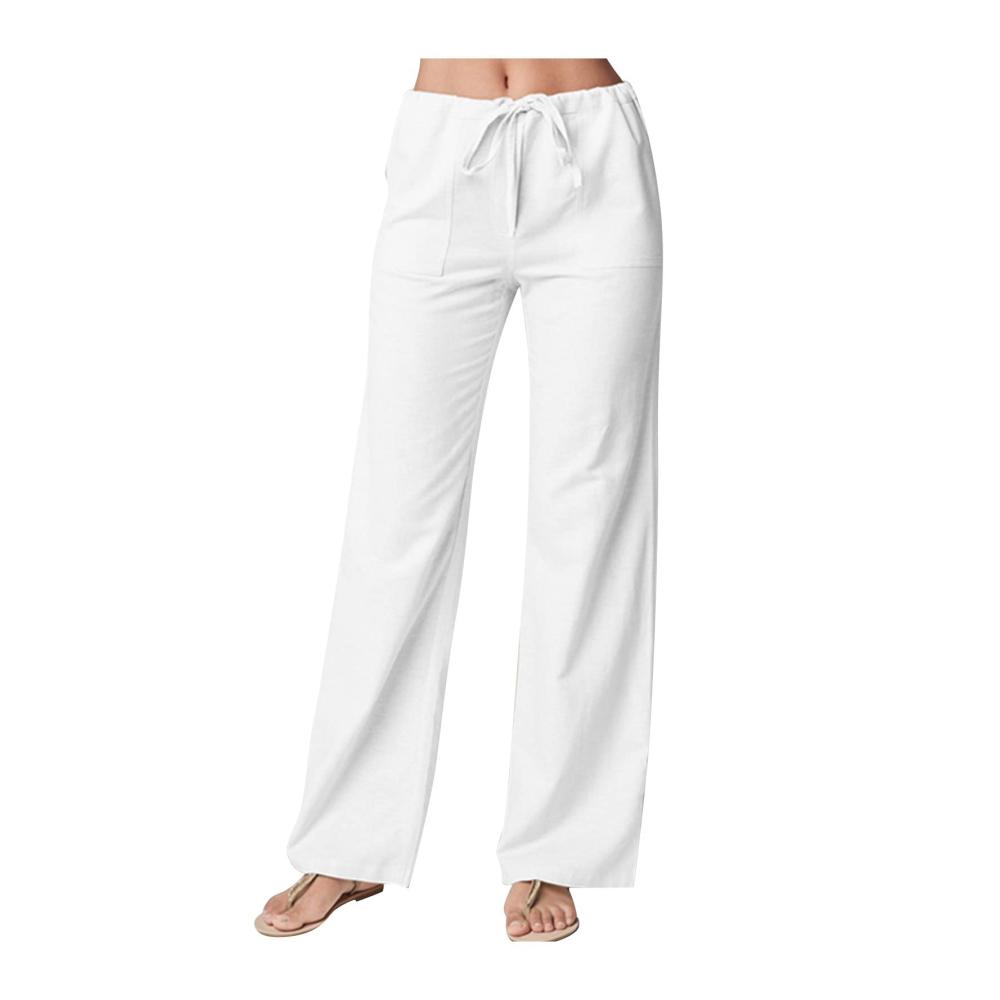 01-weiß Damen Hosen Sommer