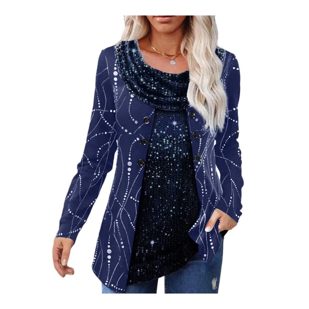 E Navy Blau