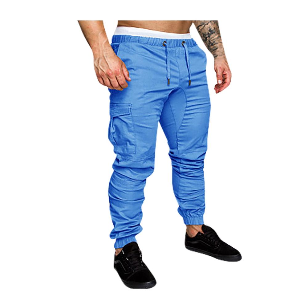 02-blau Hosen Herren Sommer