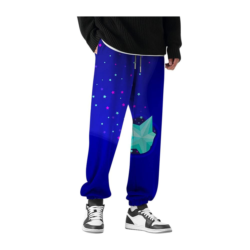 03-blau Hosen Herren Sommer
