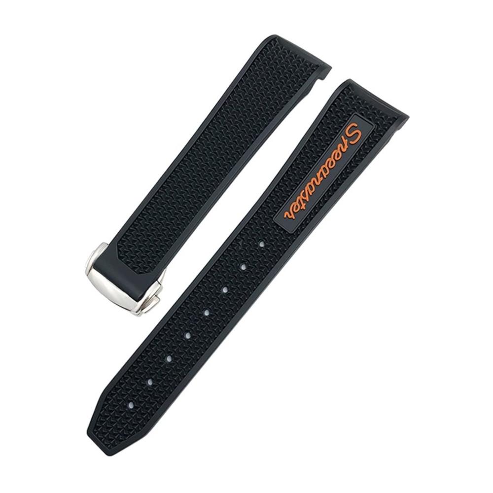 Schwarz Orange Rund