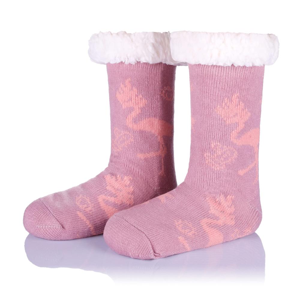 lila Flamingo