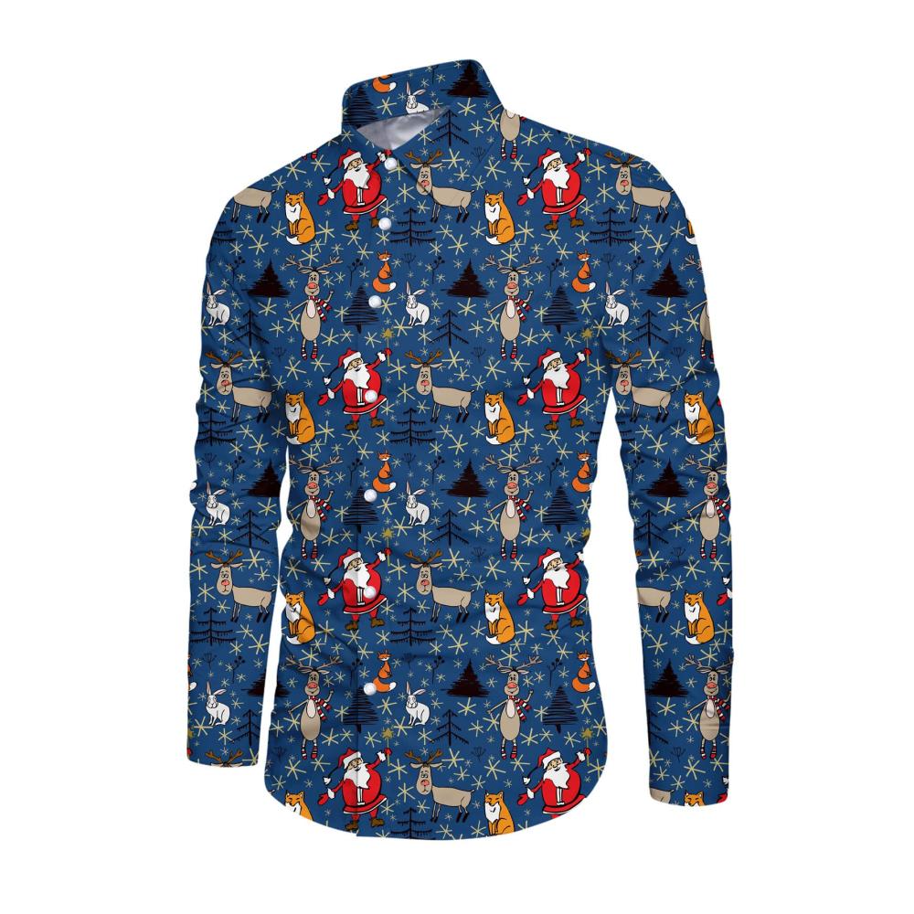 Blue Santa Claus