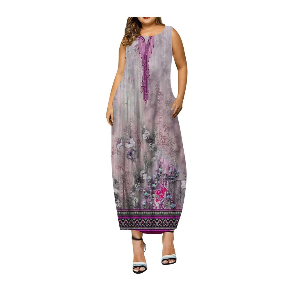 01-lila Sommerkleid Damen Kurz