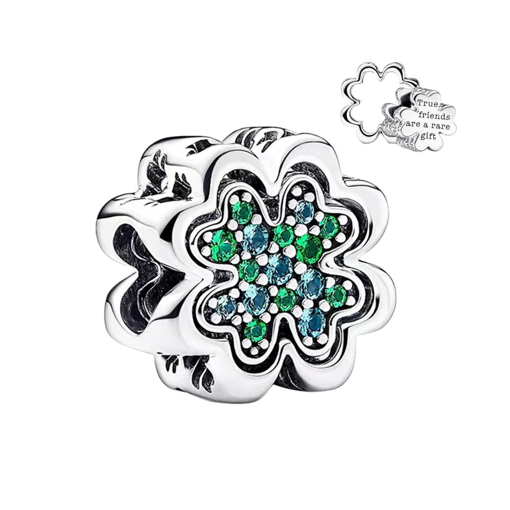 Splittable Four Leaf Clover Charm