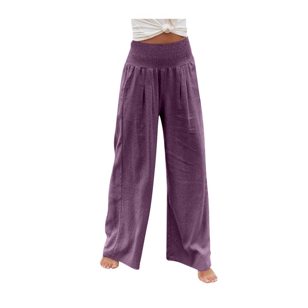 01-lila Hosen für Damen