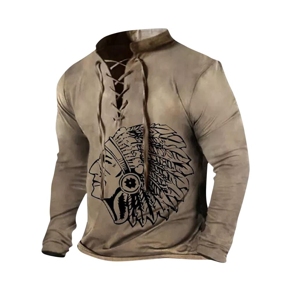 05braun Herren Pullover Strickjacke