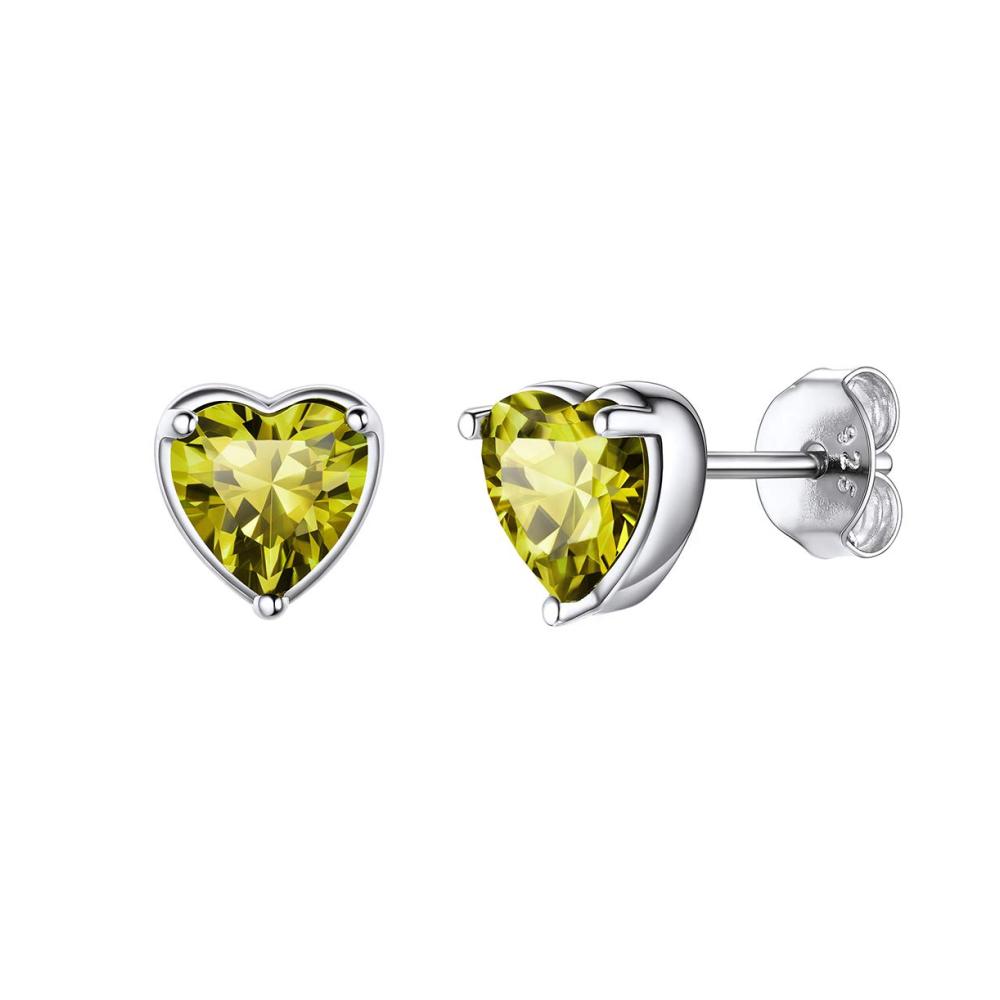 B August-Peridot - Herz